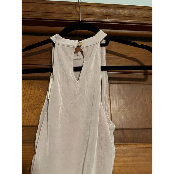 NWT Revolve SER.O.YA Women's Cosette Dress Side Ruched Sleeveless Beige Size XS - Picture 7 of 12